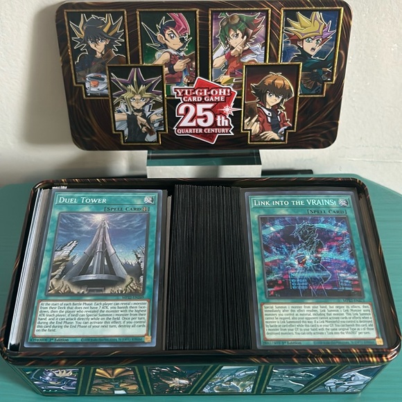 Bulk Mixed Set/Series in Yu-Gi-Oh 25th Quarter Century Tin 400+ with Foil Cards - Picture 14 of 14